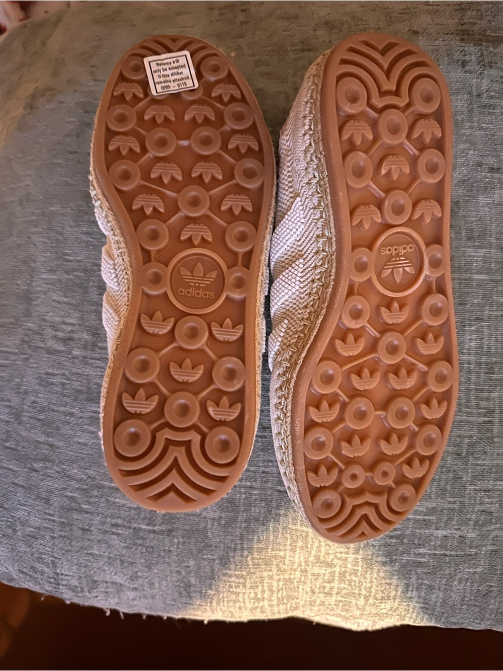 adidas Clot Halo ivory Gazelle *see sizing description - Picture 6 of 7